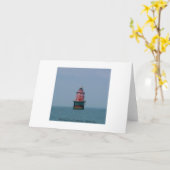 Miah Maull Shoall Lighthouse Kaart (Gele Bloem)