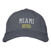 MIAMI 1896 GEBORDUURDE PET (Voorkant)