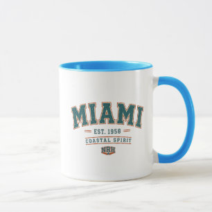 Miami 1958 Coastal Spirit Vintage Americana Mok