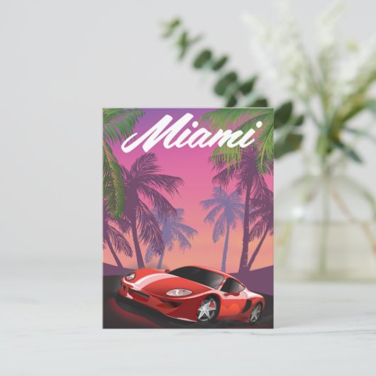 Miami 1990s Sportauto (Staand voorkant)