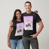 Miami 305 palmboom t-shirt (Unisex)