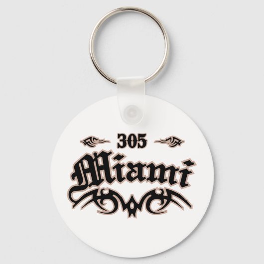Miami 305 sleutelhanger (Voorkant)