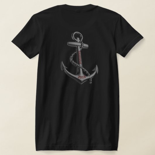 Miami Anchors Vrouw T-shirt (Laag Achter)