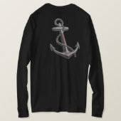 Miami Anni T-shirt met lange mouwen (Design achterkant)