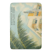 Miami Art Deco Bath Mat (Voorkant Verticaal)