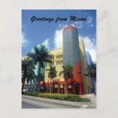 miami art deco briefkaart (Voorkant)