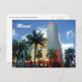 miami art deco briefkaart (Voorkant / Achterkant)