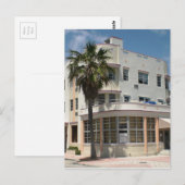 Miami Art Deco Briefkaart (Voorkant / Achterkant)