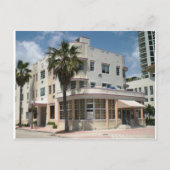 Miami Art Deco Briefkaart (Voorkant)