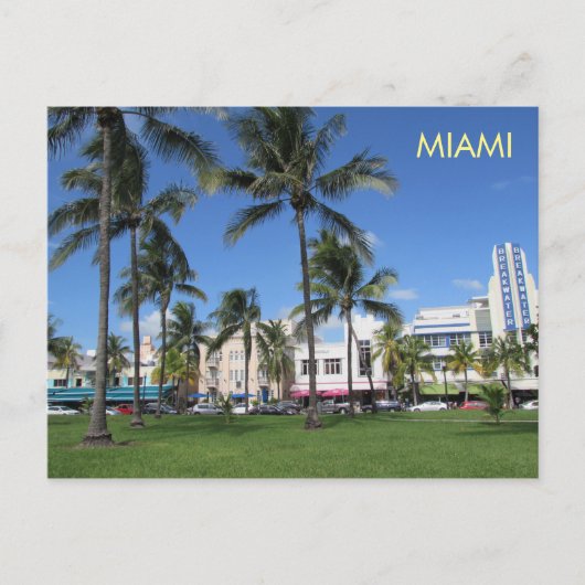 Miami Art Deco Briefkaart 5 (Voorkant)