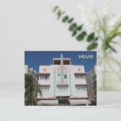 Miami Art Deco Briefkaart 7 (Staand voorkant)