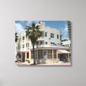Miami Art Deco Canvas Afdruk (Voorkant)