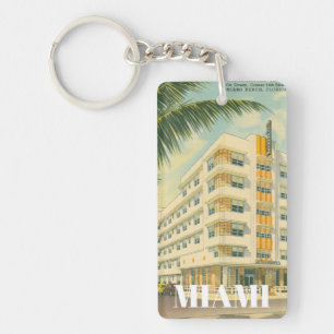  Miami Art Deco Sleutelhanger