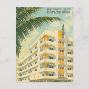  Miami Art Deco Travel Briefkaart