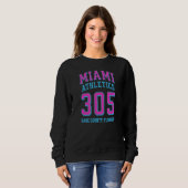 Miami Athletics 305 Miami Dade County FL for 305 A Trui (Voorkant volledig)