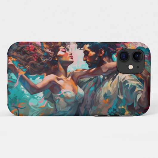 Miami Bachata Dance Dream Painting Case-Mate iPhone Case (Achterkant (horizontaal))