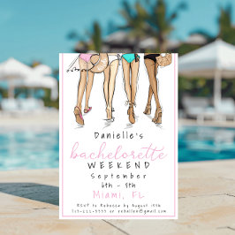 Miami Bachelorette Party Weekendprogramma Kaart