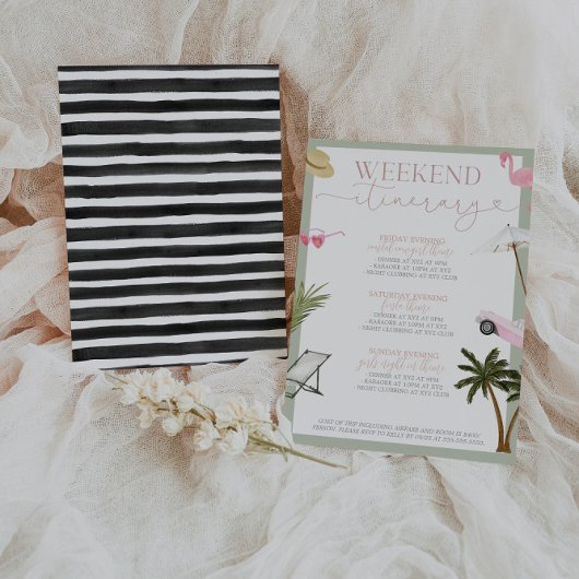 Miami Bachelorette Weekend Route Kaart