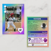 Miami Baseball Trading Kaart - Aangepaste STAAT Contactkaartje (Voorkant / Achterkant)