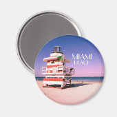 Miami Beach #01 Magneet (Voorkant / Achterkant)