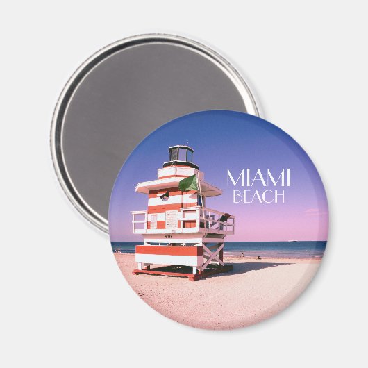 Miami Beach #01 Magneet (Voorkant / Achterkant)