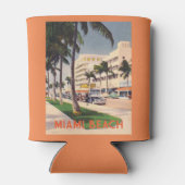  Miami Beach 1940s street Blikjeskoeler (Achterkant)