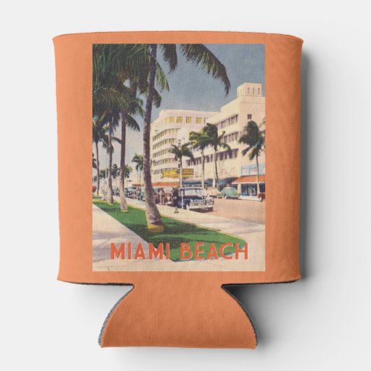  Miami Beach 1940s street Blikjeskoeler (Achterkant)