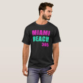 Miami Beach 305 T-shirt (Voorkant volledig)