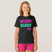 Miami Beach 305 T-shirt (Voorkant volledig)