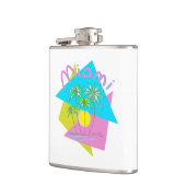 Miami Beach, Abstract Design uit Florida Heupfles (Links)