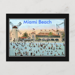 Miami Beach Antiek Briefkaart