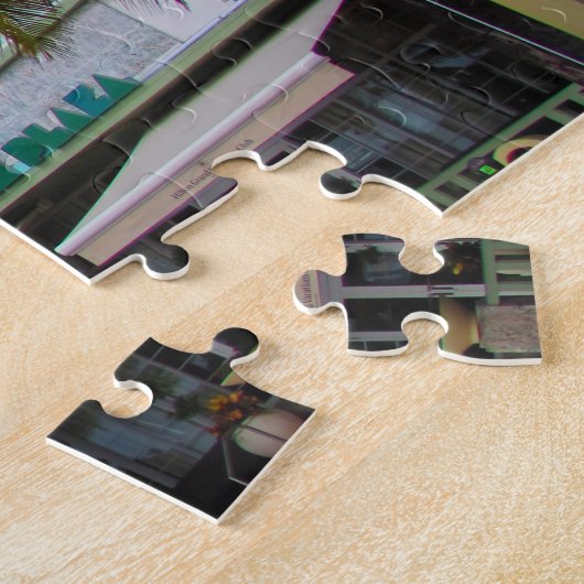 Miami Beach Art Deco Legpuzzel (Zijkant)