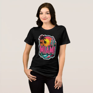 Miami Beach Babe Meisjes T-shirt