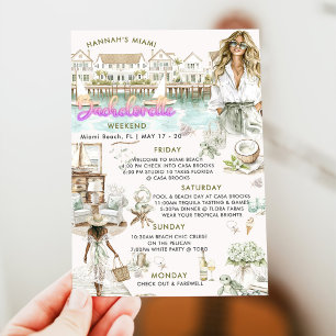 Miami Beach Bachelorette Weekend Itinerary Kaart