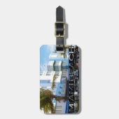 Miami Beach Bagagelabel (Voorkant verticaal)