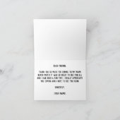 Miami Beach Bedankkaart (Binnen)