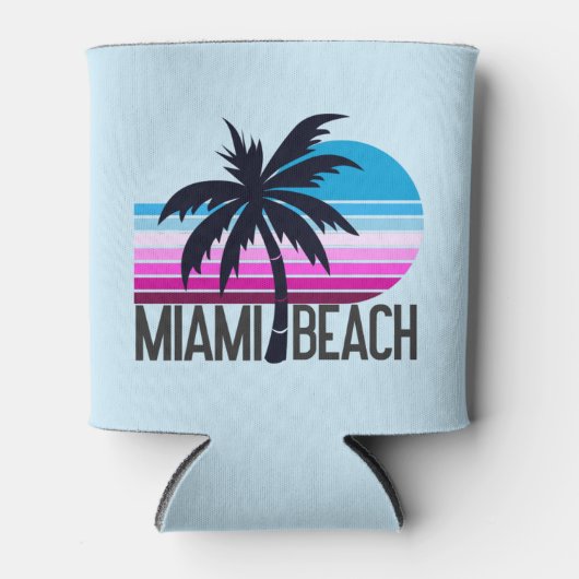 Miami Beach Blikjeskoeler (Voorkant)