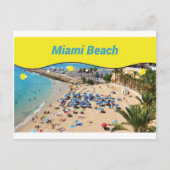 Miami Beach Briefkaart (Voorkant)