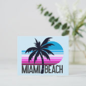 Miami Beach Briefkaart (Staand voorkant)