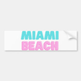 Miami Beach Bumpersticker