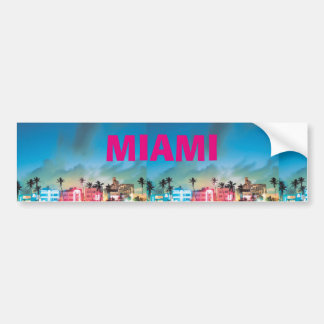 MIAMI BEACH BUMPERSTICKER