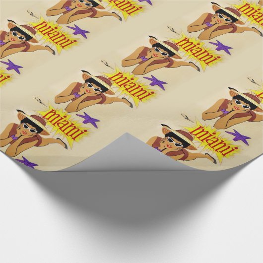 Miami Beach Cadeaupapier (Hoek)