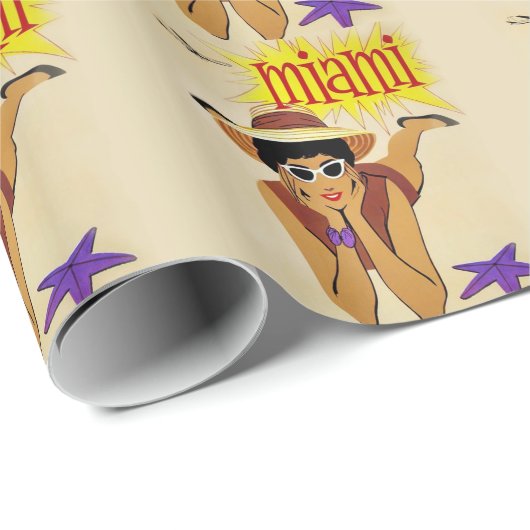 Miami Beach Cadeaupapier (Rol Hoek)