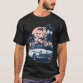 MIAMI beach Cars 2 T-shirt (Voorkant)