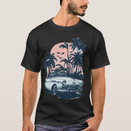 MIAMI beach Cars 2 T-shirt