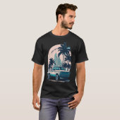 MIAMI beach Cars 6 T-shirt (Voorkant volledig)