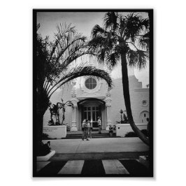 Miami Beach Church Foto Afdruk