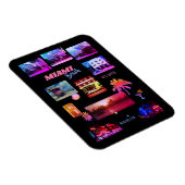 Miami Beach Collage Magneet (Rechterzijde)