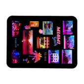 Miami Beach Collage Magneet (Horizontaal)