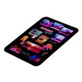 Miami Beach Collage Magneet (Linkerzijde)